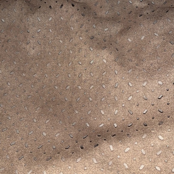 JESSE & J SUEDE PENCIL SKIRT MOCHA SIZE MEDIUM - Picture 2 of 7